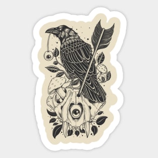 Nevermore Sticker